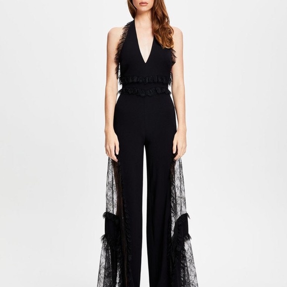 Alice McCall Pants - BNWT ALICE MCCALL BLACK WILD HEART JUMPSUIT - SIZES 6 (RRP $425)